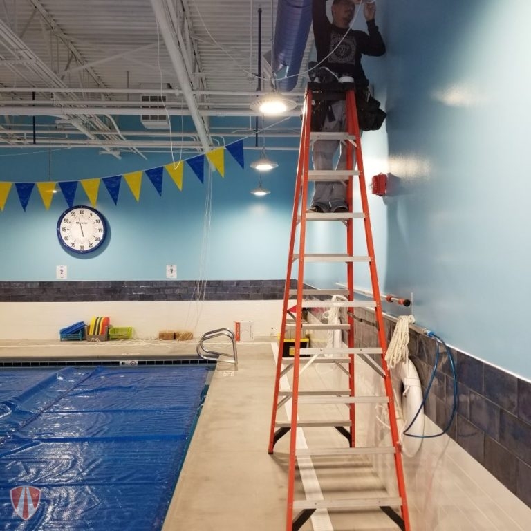 Training & Aquatic Center Acoustics & Security Camera Installation