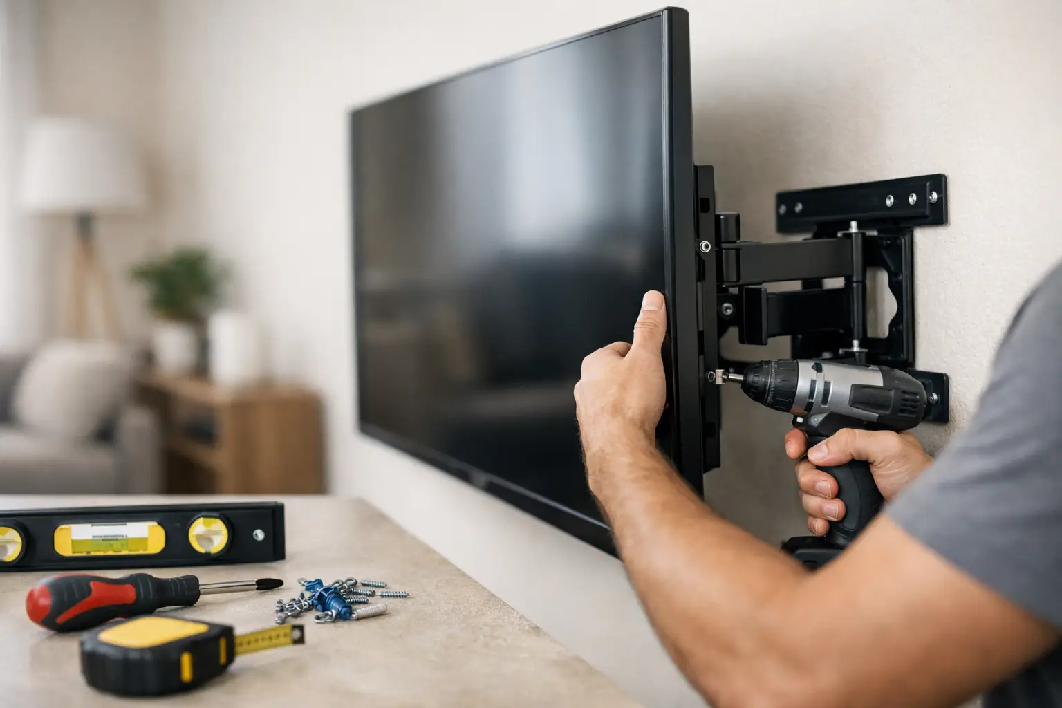 How to Mount TV Safely on Any Wall