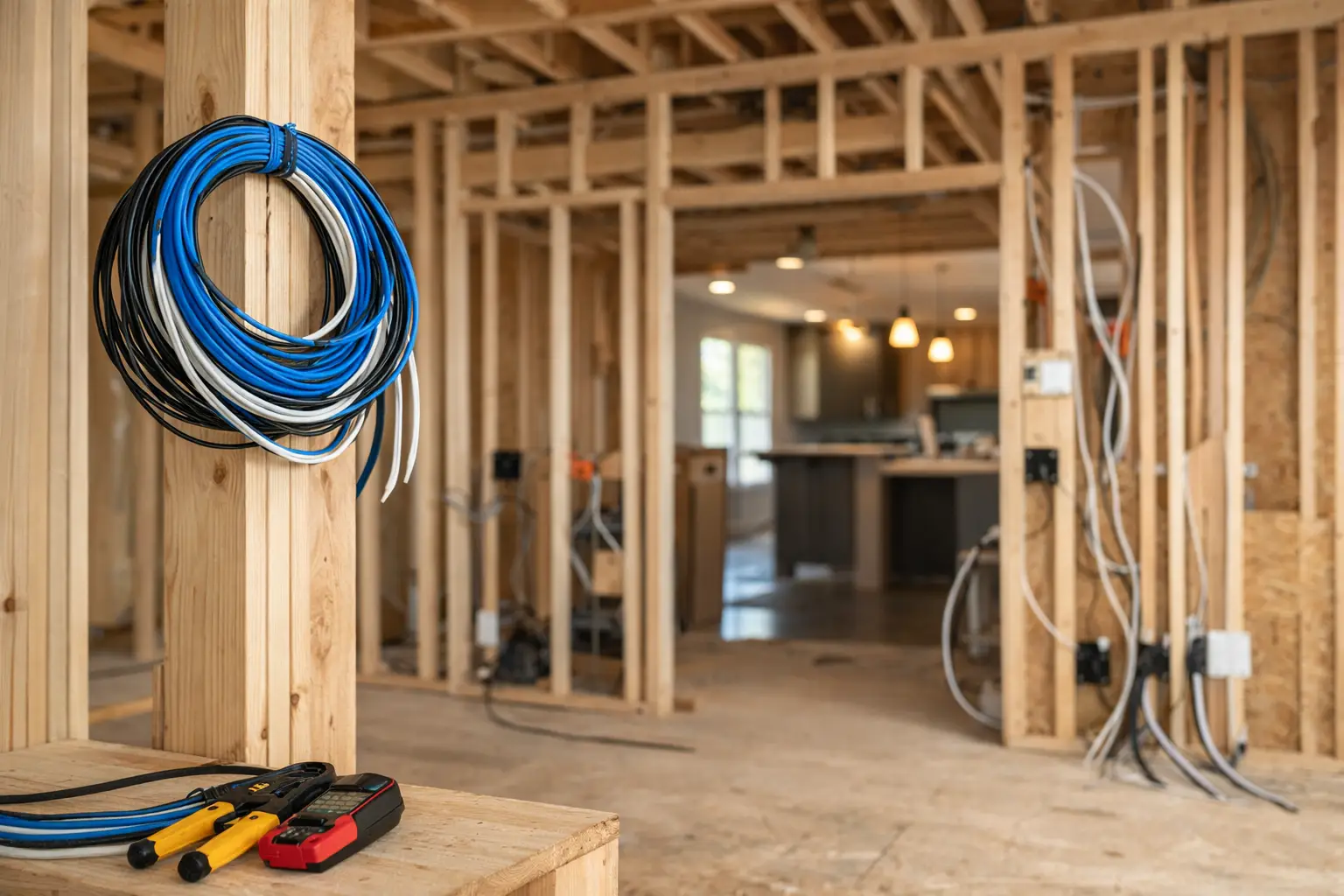 Builder Prewire Project Example for New Homes