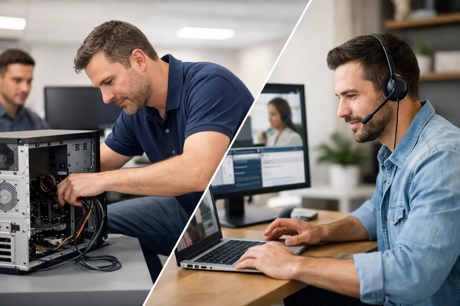 Onsite Versus Remote Tech Support