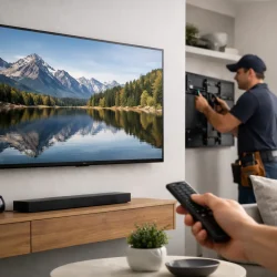 TV Mounting That Looks Better and Works Harder