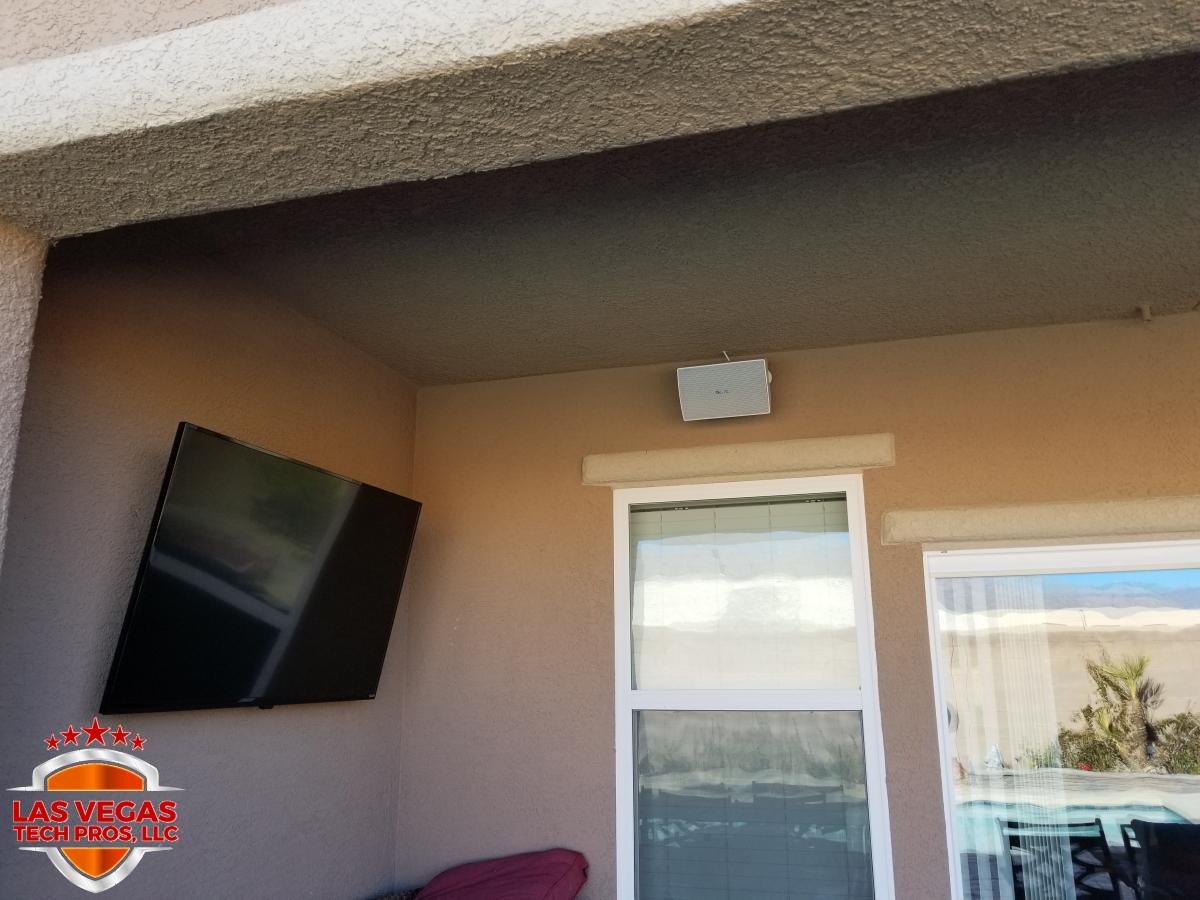 Outdoor Patio Speaker Installation