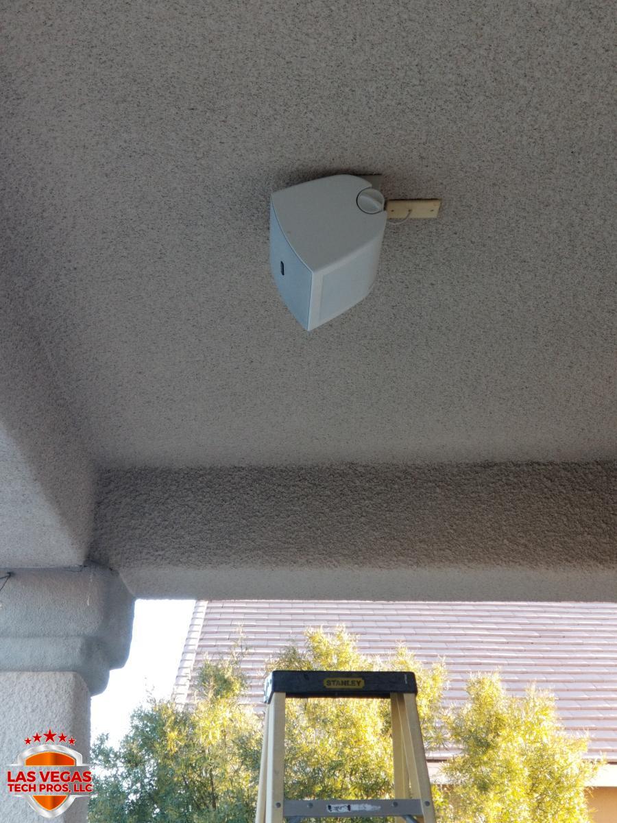 Outdoor Patio Speaker Installation