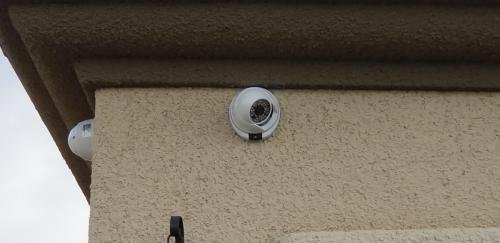 Residential Corner Mount 4MP Camera Installation
