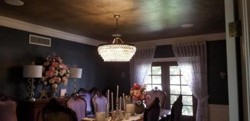 Formal Dining Room Ceiling Speaker Installation