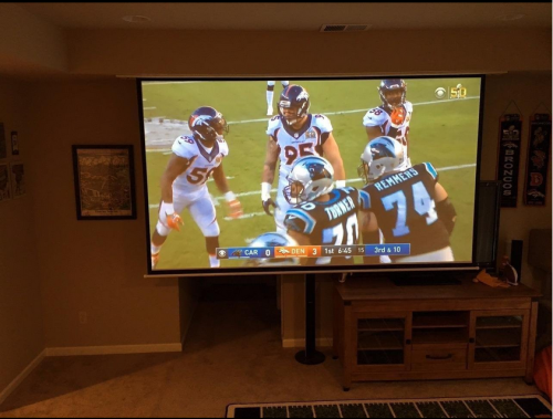 Motorized-16 9-Projector-Screen-W Drywall-Facing